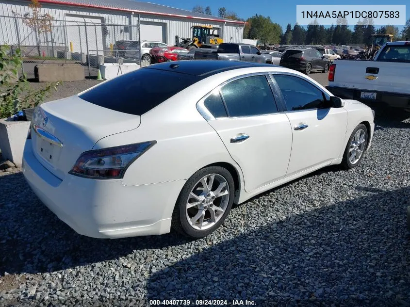 1N4AA5AP1DC807583 2013 Nissan Maxima 3.5 Sv