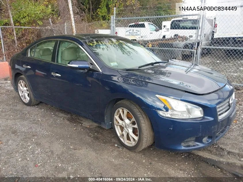 2013 Nissan Maxima 3.5 Sv VIN: 1N4AA5AP0DC834449 Lot: 40416064