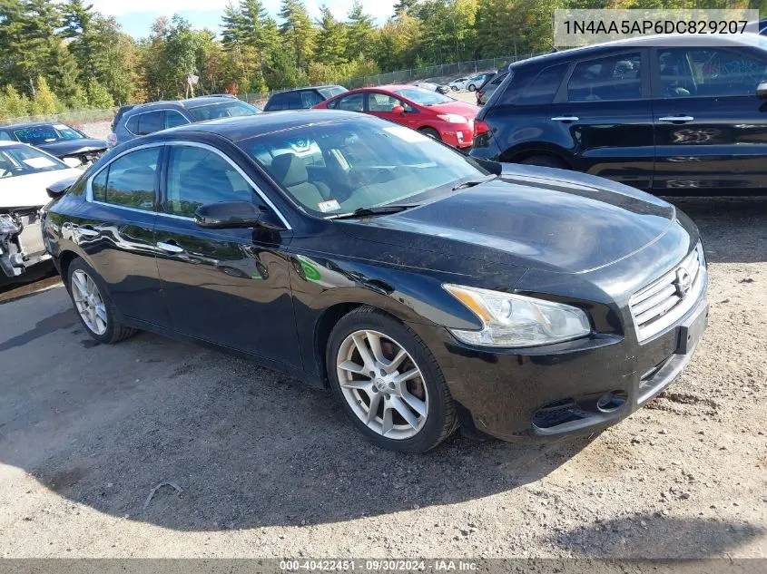 2013 Nissan Maxima S/Sv VIN: 1N4AA5AP6DC829207 Lot: 40422451