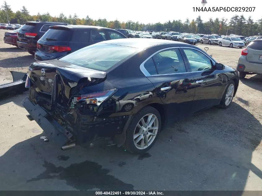 1N4AA5AP6DC829207 2013 Nissan Maxima S/Sv