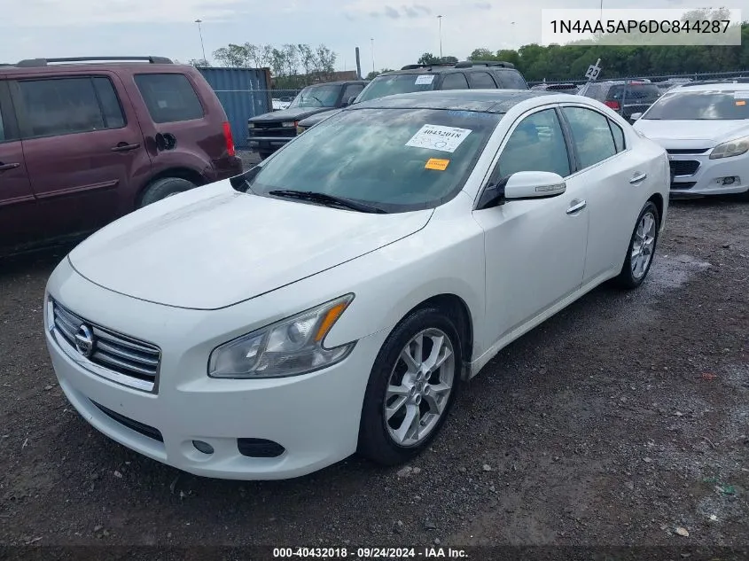 2013 Nissan Maxima 3.5 Sv VIN: 1N4AA5AP6DC844287 Lot: 40432018