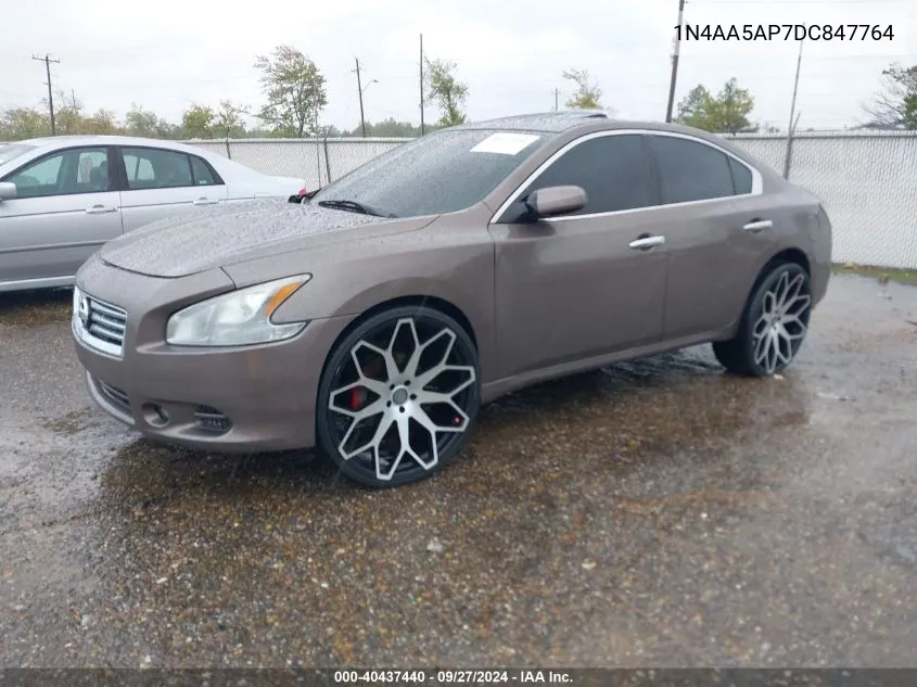 2013 Nissan Maxima 3.5 S VIN: 1N4AA5AP7DC847764 Lot: 40437440