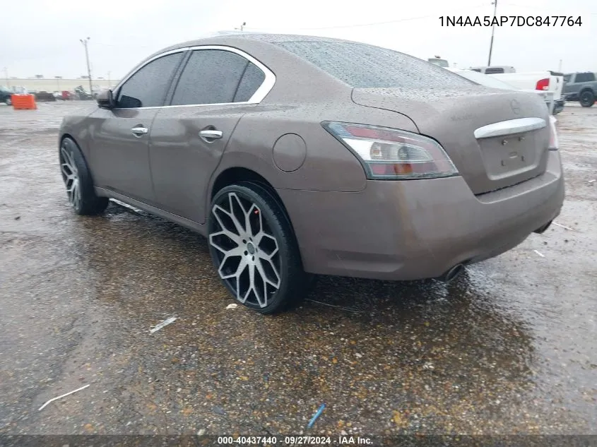 2013 Nissan Maxima 3.5 S VIN: 1N4AA5AP7DC847764 Lot: 40437440