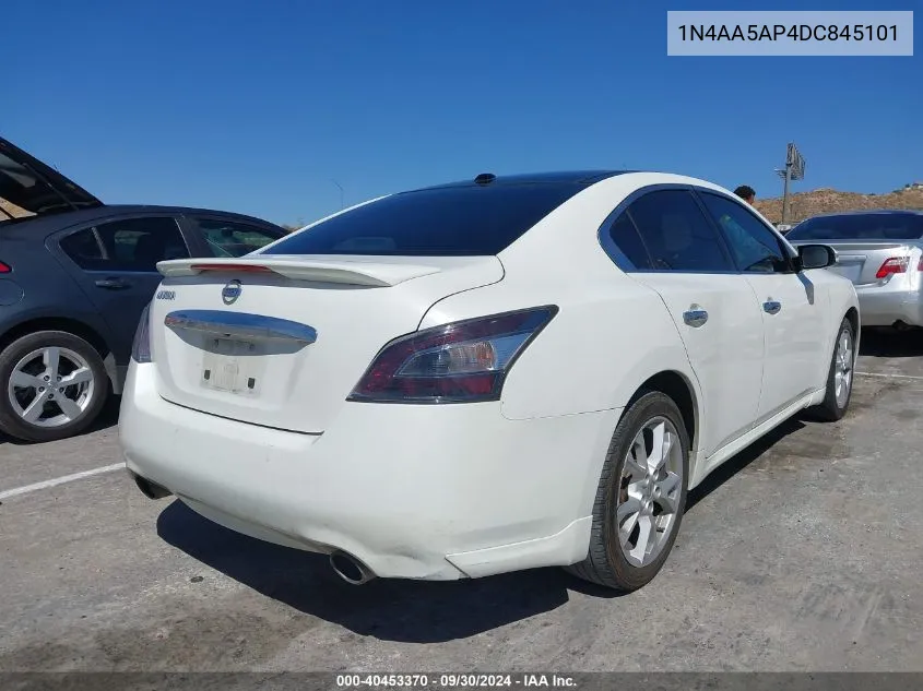 2013 Nissan Maxima 3.5 Sv VIN: 1N4AA5AP4DC845101 Lot: 40453370