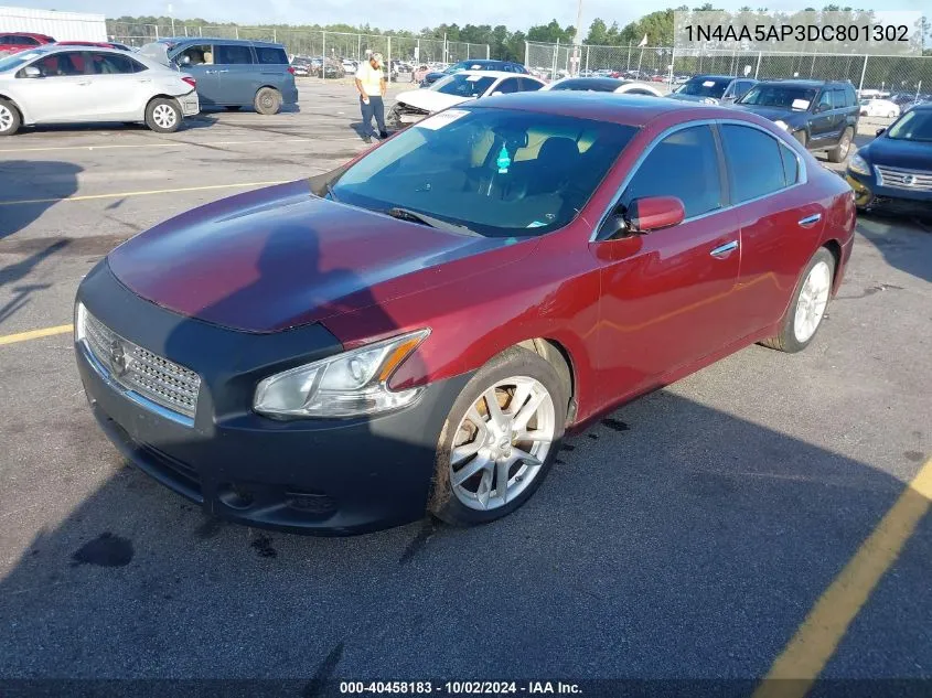 1N4AA5AP3DC801302 2013 Nissan Maxima 3.5 S