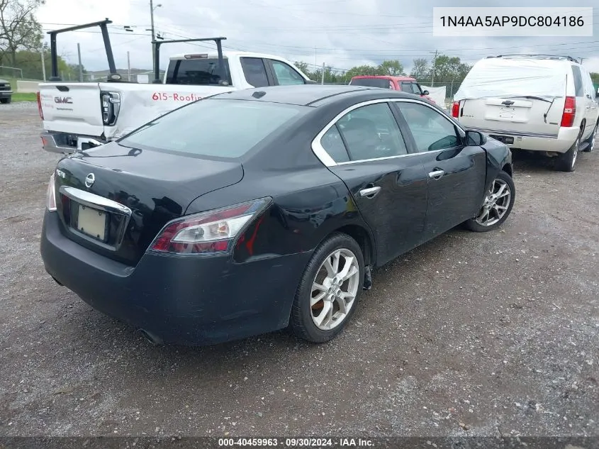 2013 Nissan Maxima 3.5 Sv VIN: 1N4AA5AP9DC804186 Lot: 40459963