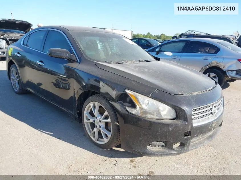 2013 Nissan Maxima 3.5 S VIN: 1N4AA5AP6DC812410 Lot: 40462632