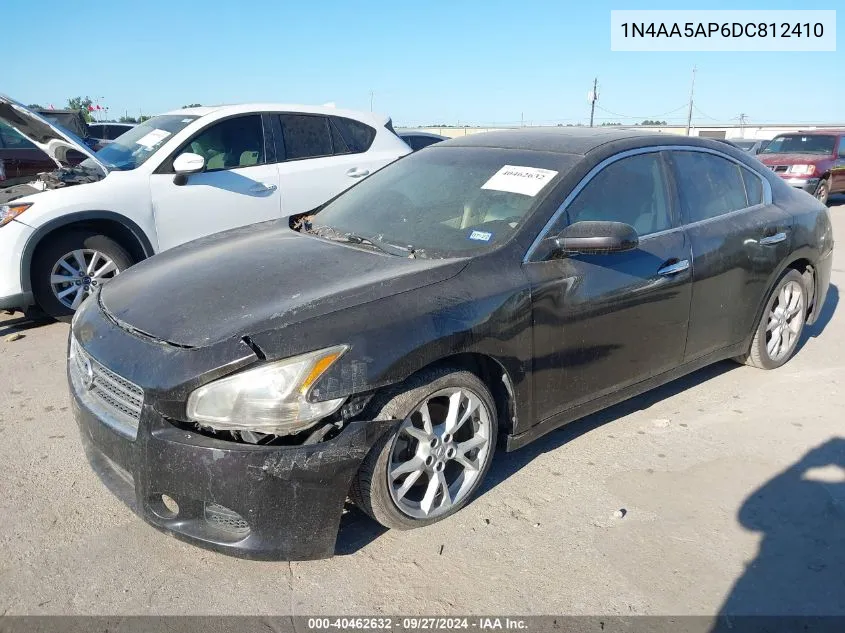 2013 Nissan Maxima 3.5 S VIN: 1N4AA5AP6DC812410 Lot: 40462632