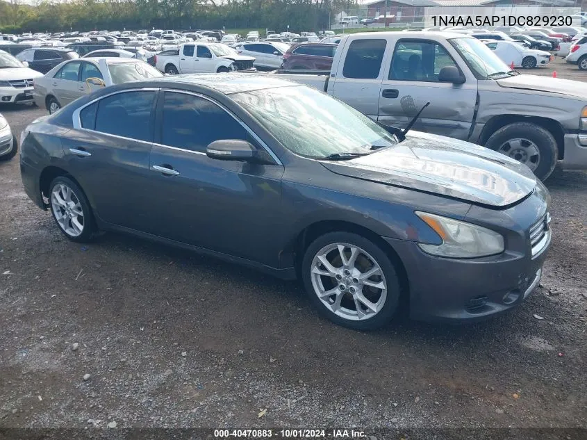 2013 Nissan Maxima 3.5 Sv VIN: 1N4AA5AP1DC829230 Lot: 40470883