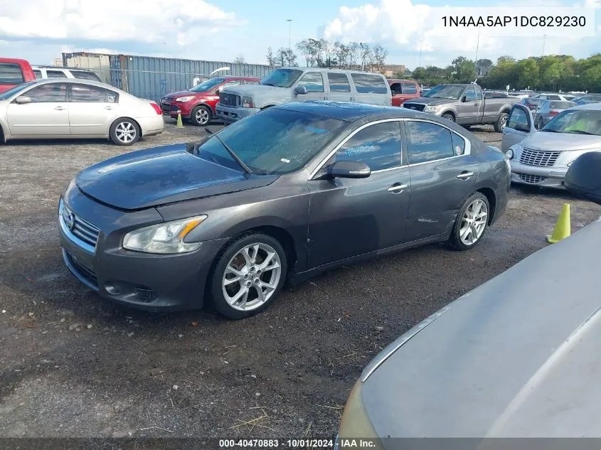 2013 Nissan Maxima 3.5 Sv VIN: 1N4AA5AP1DC829230 Lot: 40470883