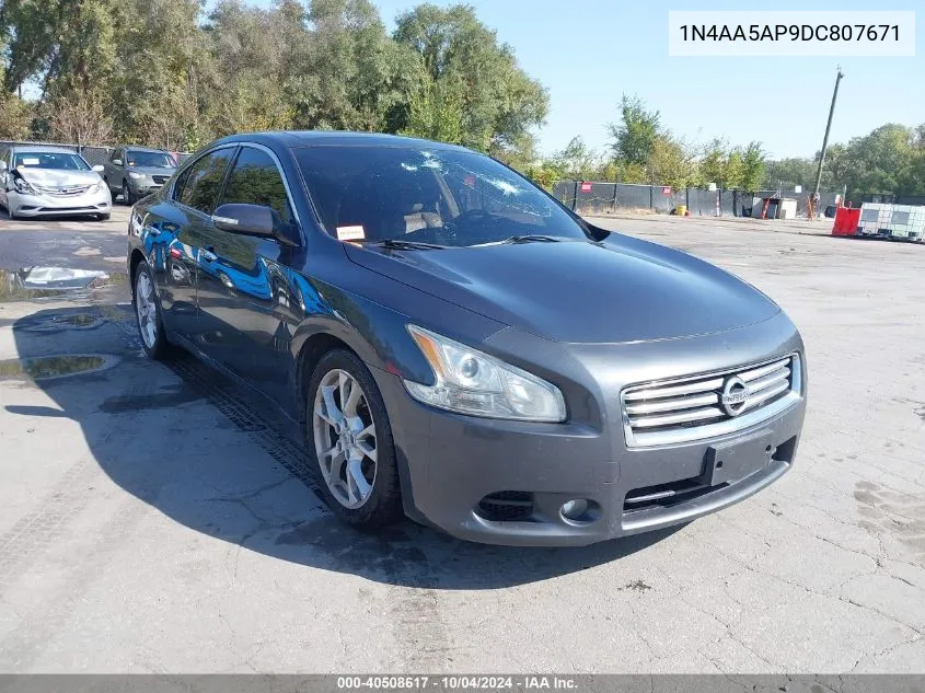 1N4AA5AP9DC807671 2013 Nissan Maxima 3.5 Sv