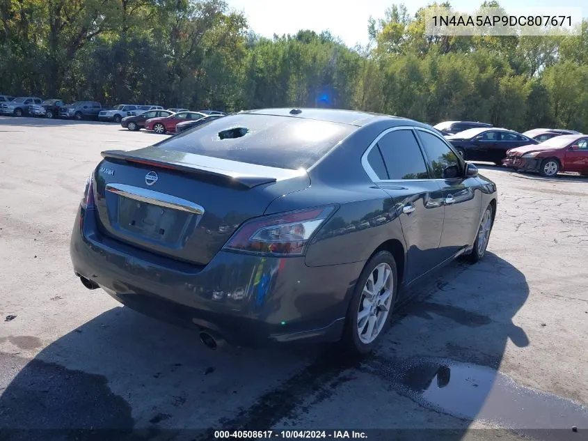 1N4AA5AP9DC807671 2013 Nissan Maxima 3.5 Sv