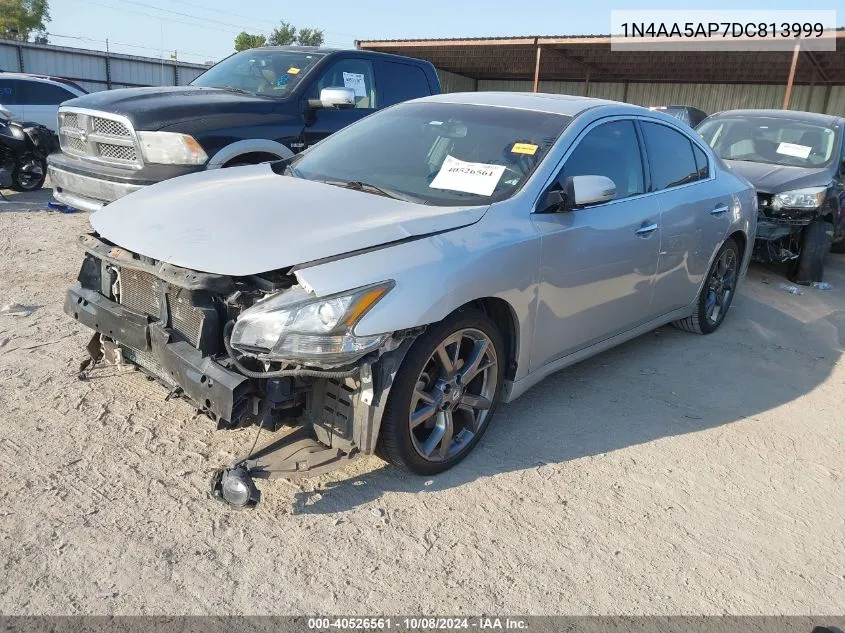 1N4AA5AP7DC813999 2013 Nissan Maxima S/Sv