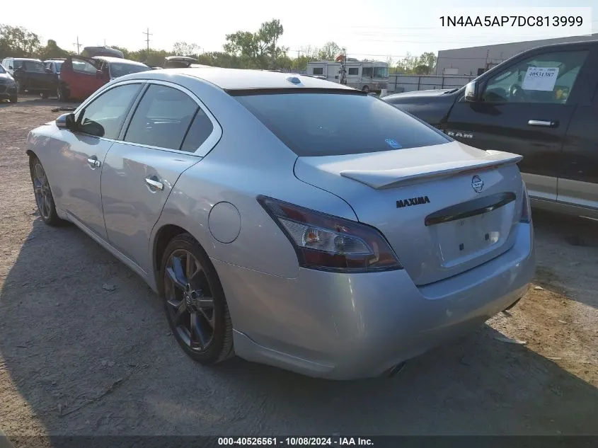 1N4AA5AP7DC813999 2013 Nissan Maxima S/Sv