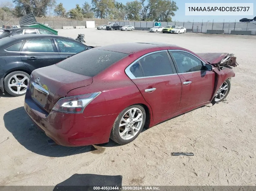 2013 Nissan Maxima S/Sv VIN: 1N4AA5AP4DC825737 Lot: 40533444