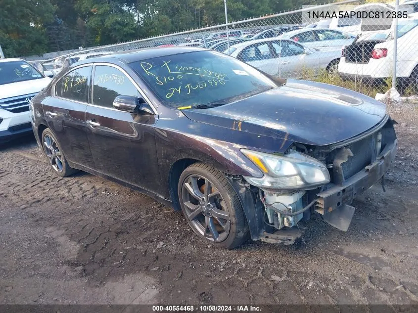 2013 Nissan Maxima 3.5 Sv VIN: 1N4AA5AP0DC812385 Lot: 40554468