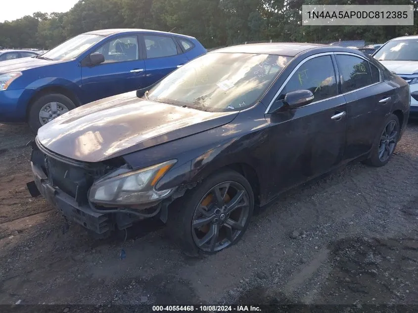 2013 Nissan Maxima 3.5 Sv VIN: 1N4AA5AP0DC812385 Lot: 40554468