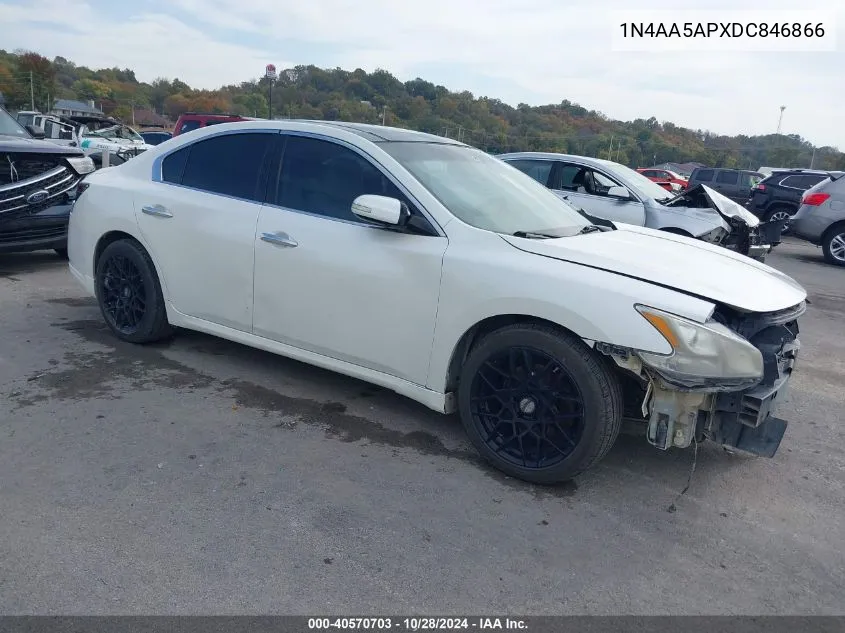 2013 Nissan Maxima 3.5 Sv VIN: 1N4AA5APXDC846866 Lot: 40570703