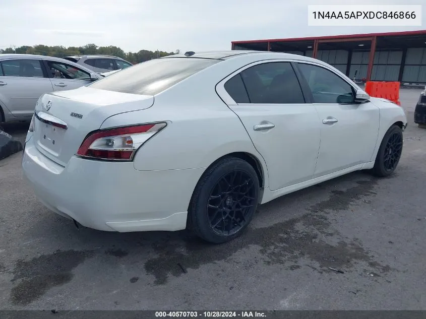 2013 Nissan Maxima 3.5 Sv VIN: 1N4AA5APXDC846866 Lot: 40570703