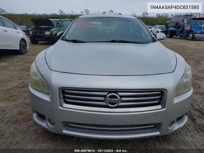 2013 Nissan Maxima 3.5 Sv VIN: 1N4AA5AP4DC831585 Lot: 40579814