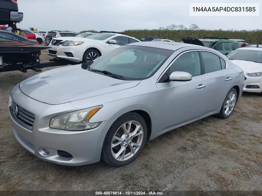 2013 Nissan Maxima 3.5 Sv VIN: 1N4AA5AP4DC831585 Lot: 40579814