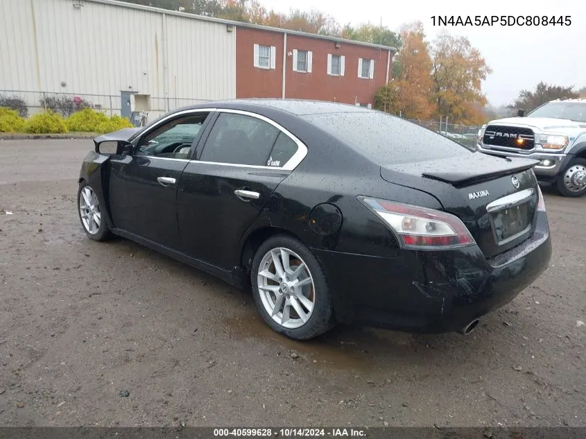 2013 Nissan Maxima 3.5 S VIN: 1N4AA5AP5DC808445 Lot: 40599628