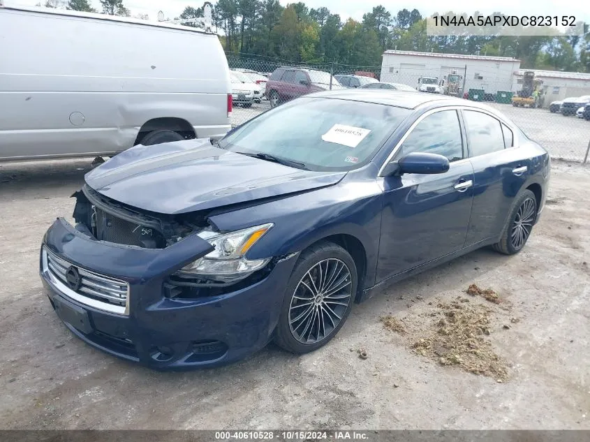 2013 Nissan Maxima 3.5 S VIN: 1N4AA5APXDC823152 Lot: 40610528