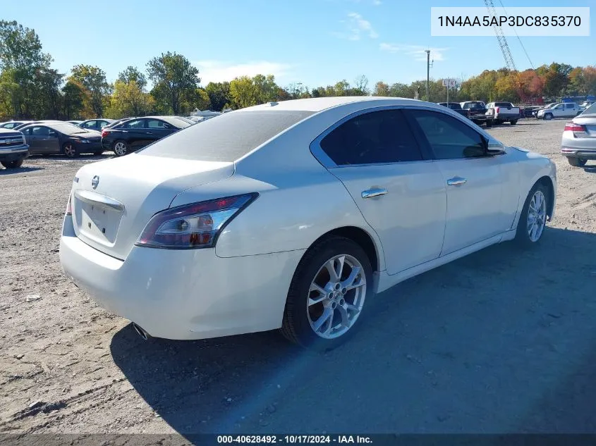 2013 Nissan Maxima 3.5 Sv VIN: 1N4AA5AP3DC835370 Lot: 40628492