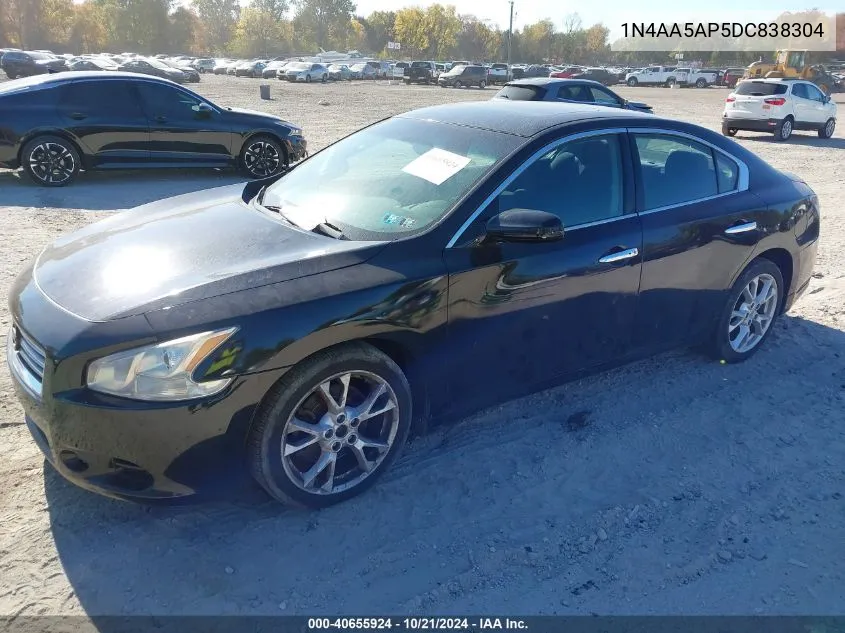 2013 Nissan Maxima 3.5 S VIN: 1N4AA5AP5DC838304 Lot: 40655924