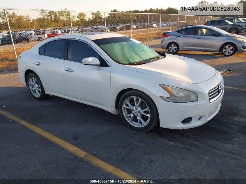 2013 Nissan Maxima 3.5 Sv VIN: 1N4AA5AP0DC828943 Lot: 40667156