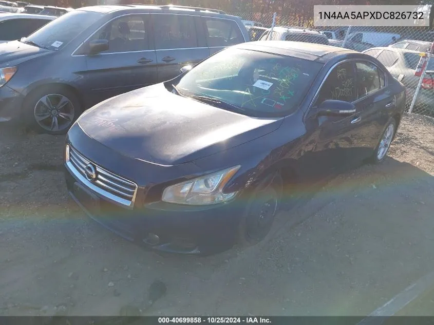 2013 Nissan Maxima 3.5 Sv VIN: 1N4AA5APXDC826732 Lot: 40699858