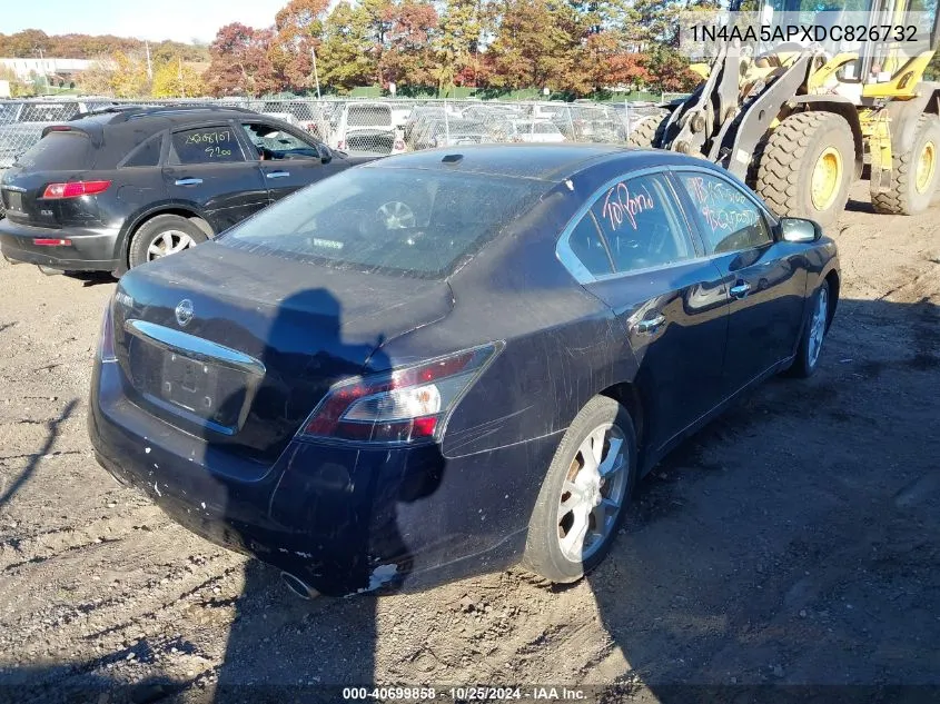 2013 Nissan Maxima 3.5 Sv VIN: 1N4AA5APXDC826732 Lot: 40699858