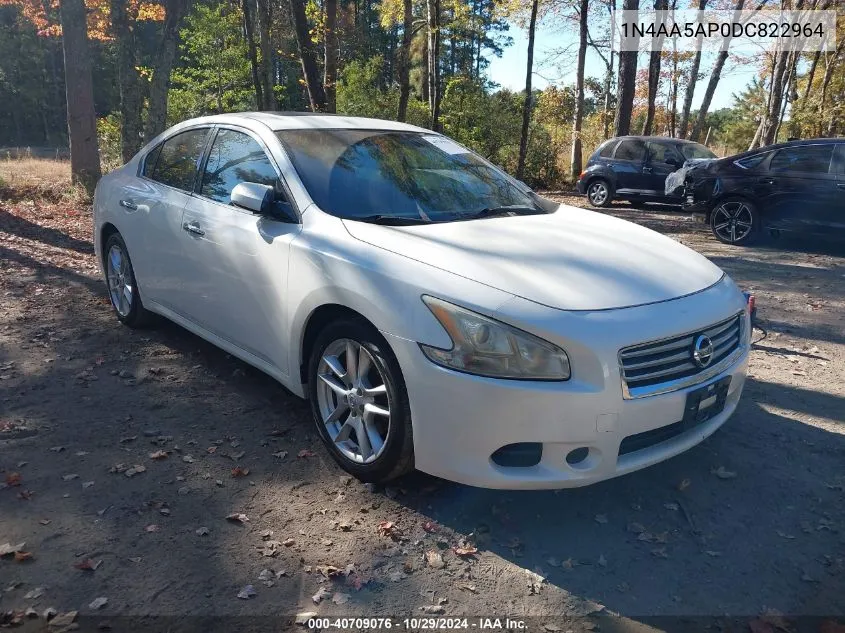 2013 Nissan Maxima 3.5 S VIN: 1N4AA5AP0DC822964 Lot: 40709076