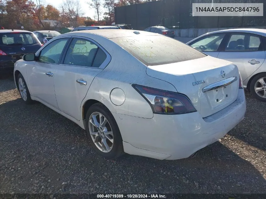 2013 Nissan Maxima S/Sv VIN: 1N4AA5AP5DC844796 Lot: 40719389