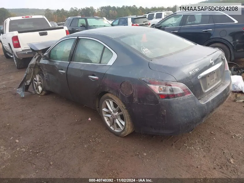 2013 Nissan Maxima 3.5 S VIN: 1N4AA5AP5DC824208 Lot: 40740392