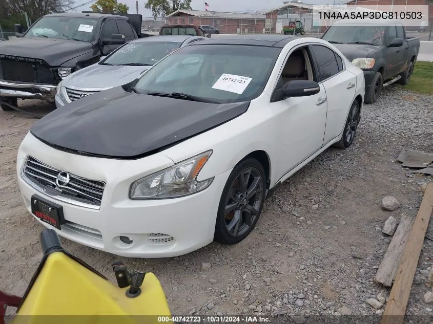 2013 Nissan Maxima 3.5 Sv VIN: 1N4AA5AP3DC810503 Lot: 40742723