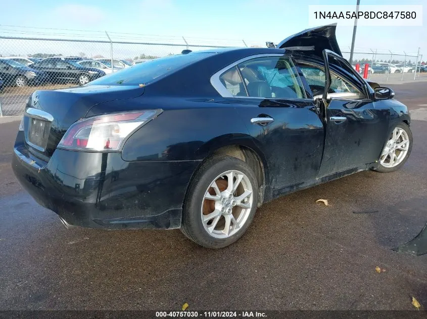 1N4AA5AP8DC847580 2013 Nissan Maxima 3.5 Sv