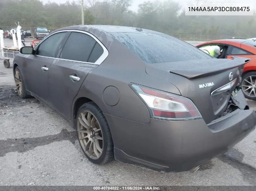 2013 Nissan Maxima 3.5 Sv VIN: 1N4AA5AP3DC808475 Lot: 40784022