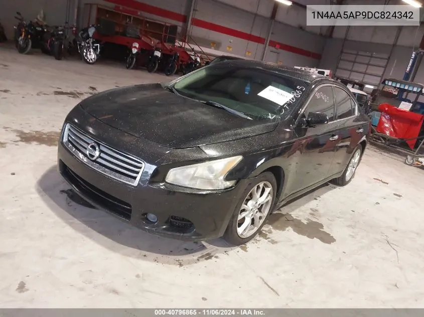 2013 Nissan Maxima 3.5 S VIN: 1N4AA5AP9DC824342 Lot: 40796865