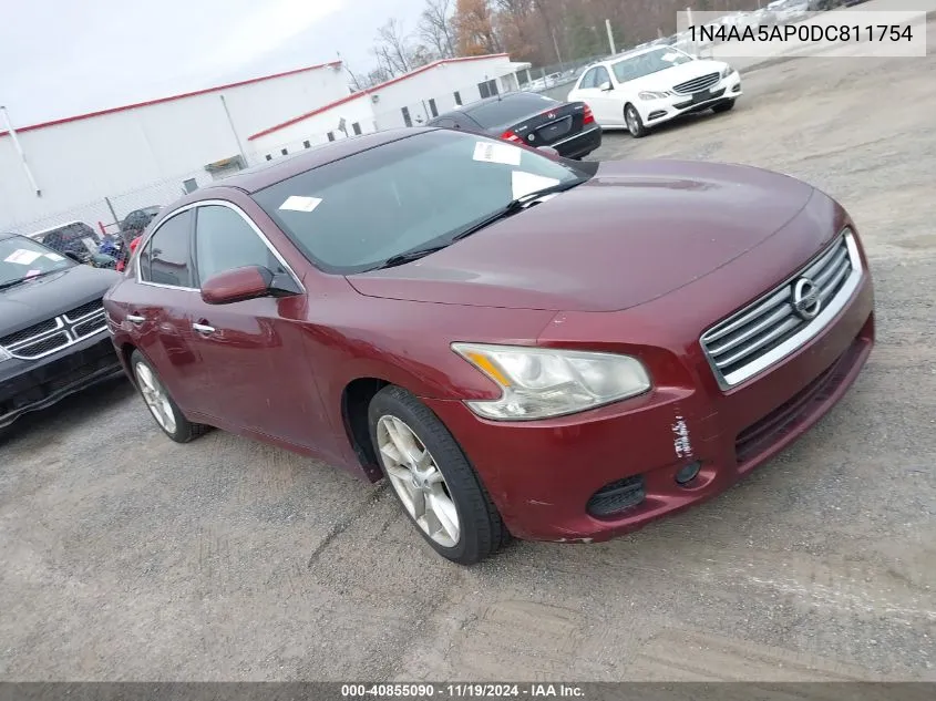 2013 Nissan Maxima 3.5 S VIN: 1N4AA5AP0DC811754 Lot: 40855090