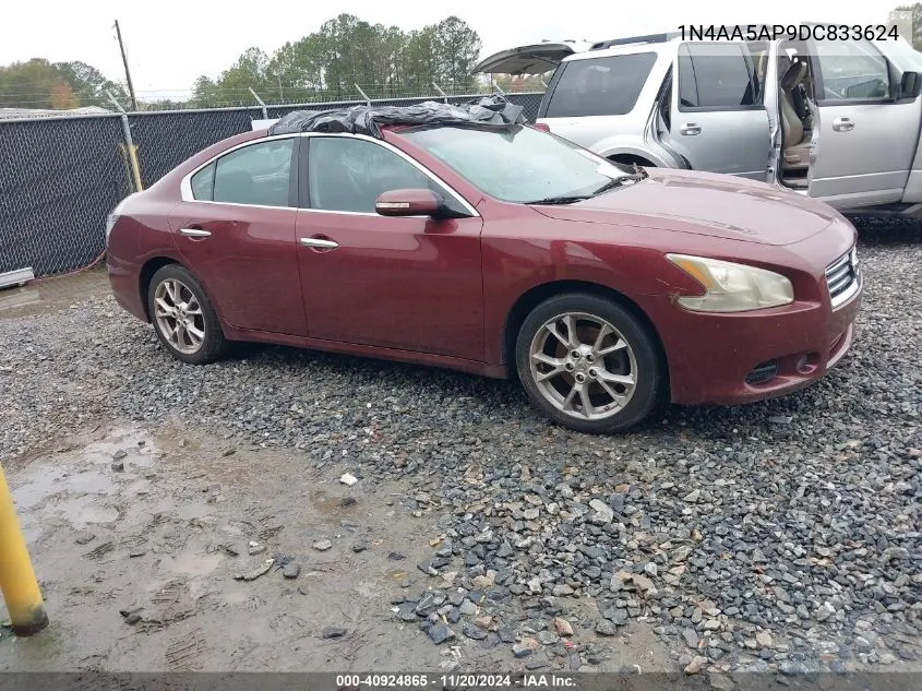 2013 Nissan Maxima 3.5 Sv VIN: 1N4AA5AP9DC833624 Lot: 40924865