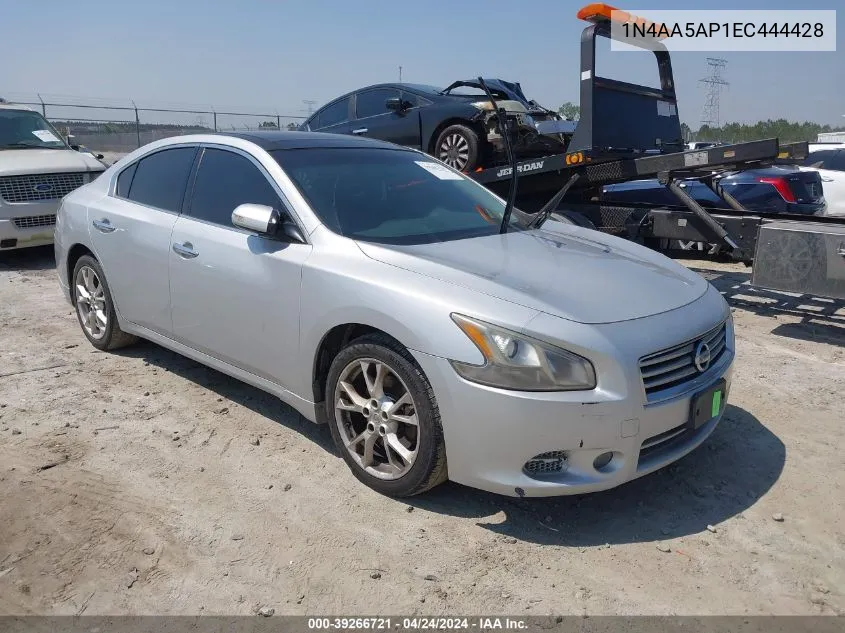 2014 Nissan Maxima 3.5 Sv VIN: 1N4AA5AP1EC444428 Lot: 39266721