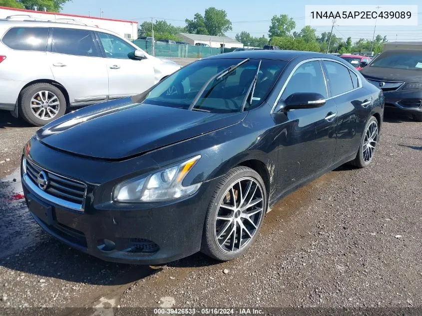 1N4AA5AP2EC439089 2014 Nissan Maxima 3.5 Sv