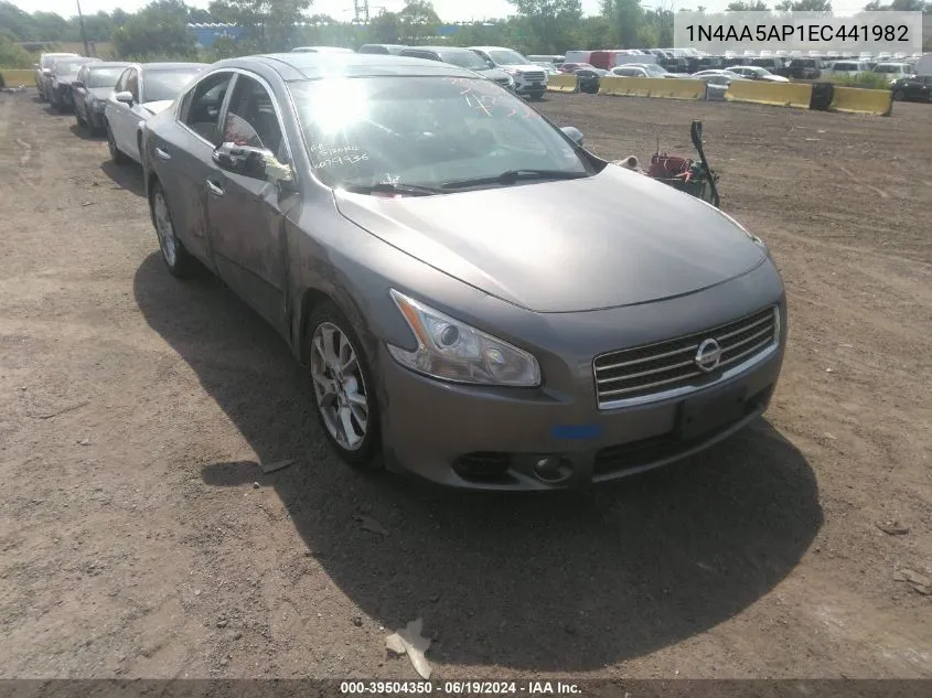 1N4AA5AP1EC441982 2014 Nissan Maxima 3.5 Sv