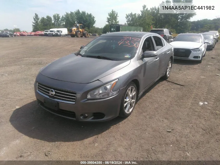 1N4AA5AP1EC441982 2014 Nissan Maxima 3.5 Sv