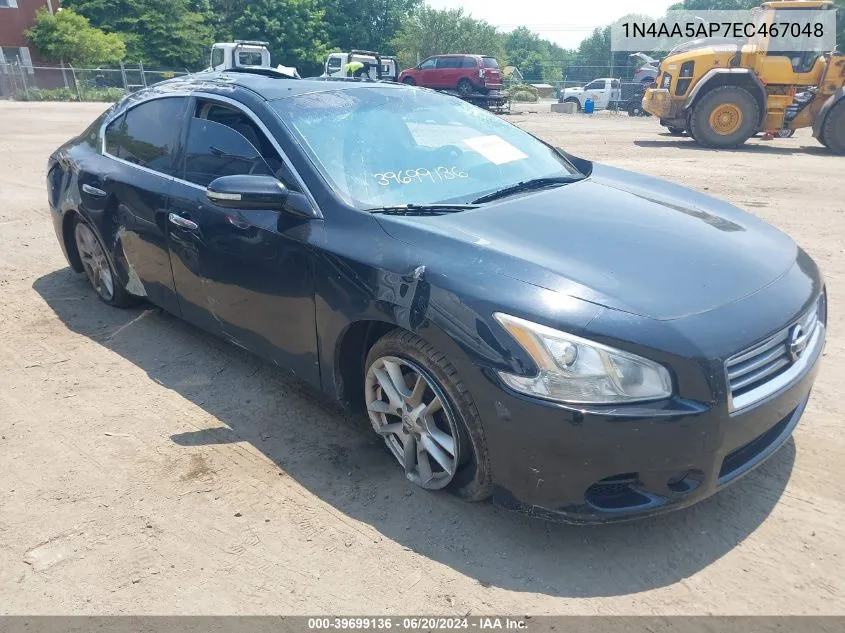 2014 Nissan Maxima 3.5 S VIN: 1N4AA5AP7EC467048 Lot: 39699136