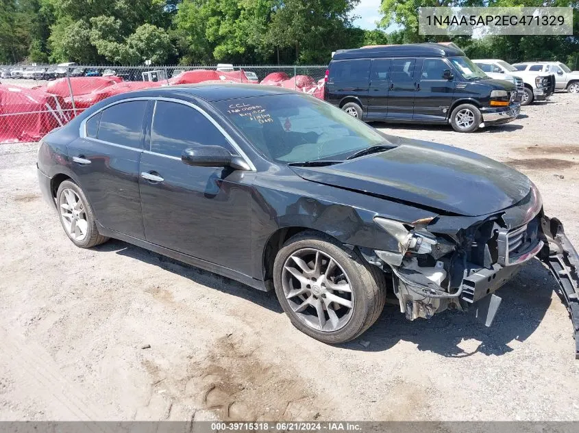 2014 Nissan Maxima 3.5 S/3.5 Sv VIN: 1N4AA5AP2EC471329 Lot: 39715318