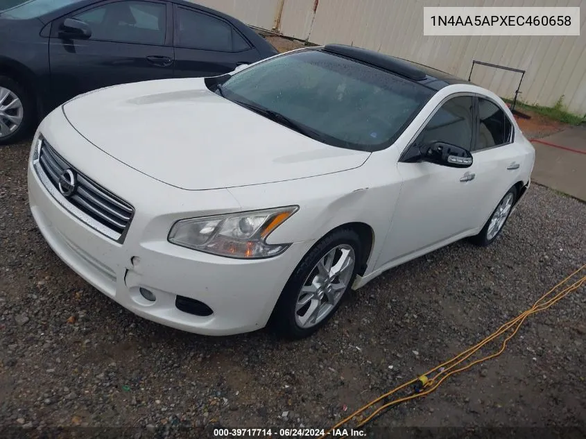 1N4AA5APXEC460658 2014 Nissan Maxima 3.5 Sv