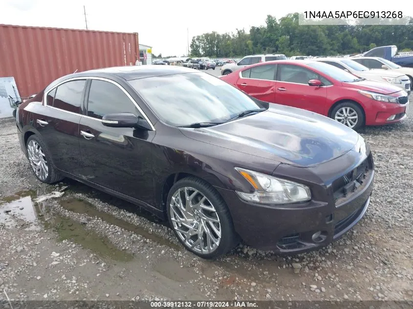 2014 Nissan Maxima 3.5 Sv VIN: 1N4AA5AP6EC913268 Lot: 39912132