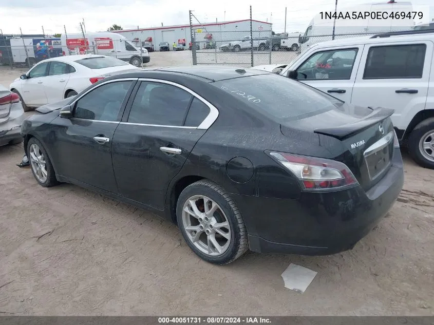 2014 Nissan Maxima 3.5 Sv VIN: 1N4AA5AP0EC469479 Lot: 40051731